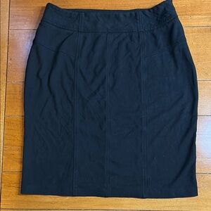 CHICOS Black Skirt, Chicos Size 1, 22”